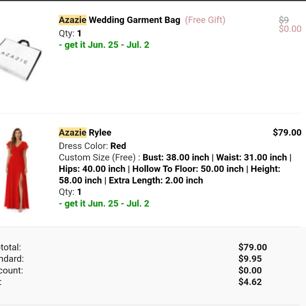 Azazie Rylee bridesmaids dress